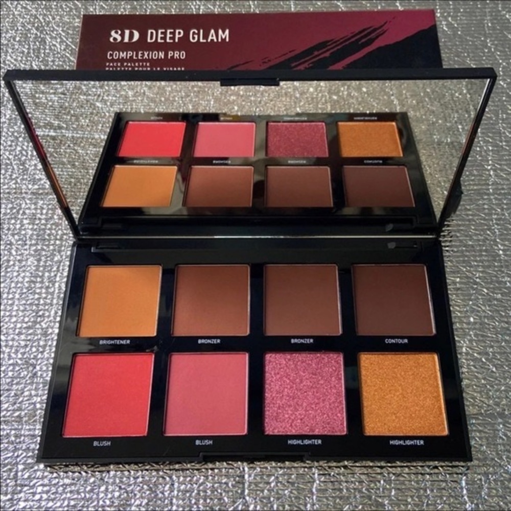 NEW IN BOX MORPHE 8D Deep Glam Complexion Pro Face Palette - Picture 5 of 6